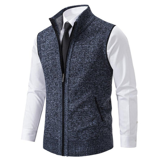 Elegant knitted Italian vest waistcoat for men | Kevin -1