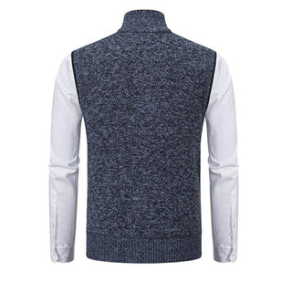 Elegant knitted Italian vest waistcoat for men | Kevin -3