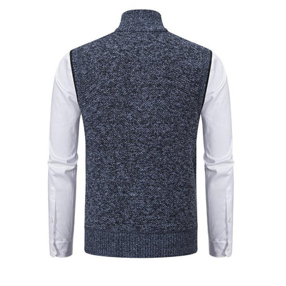 Elegant knitted Italian vest waistcoat for men | Kevin -3