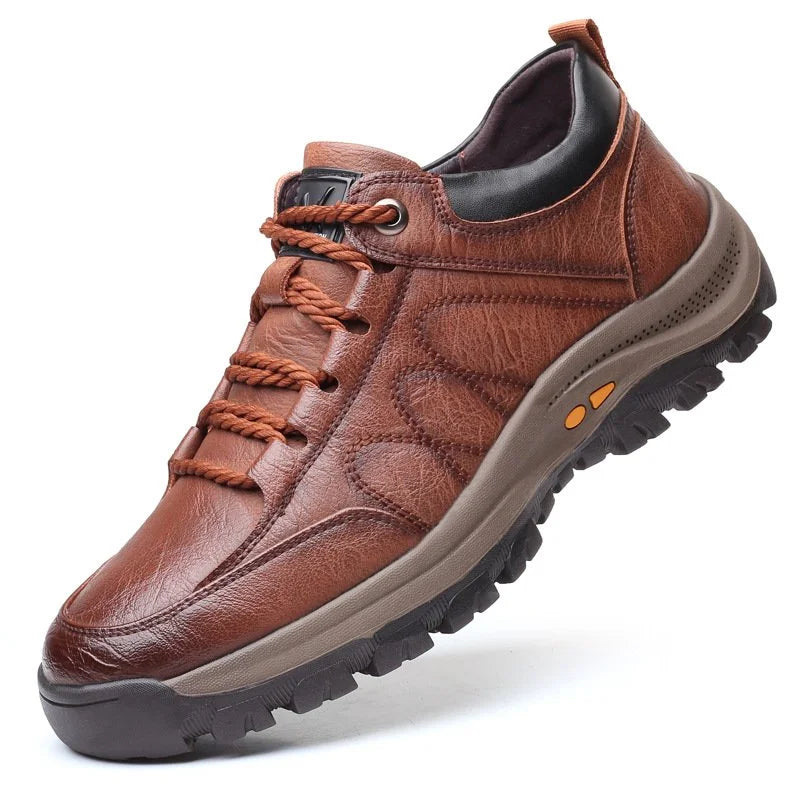 Ergonomic handmade leather dress shoes for men | Matt -1