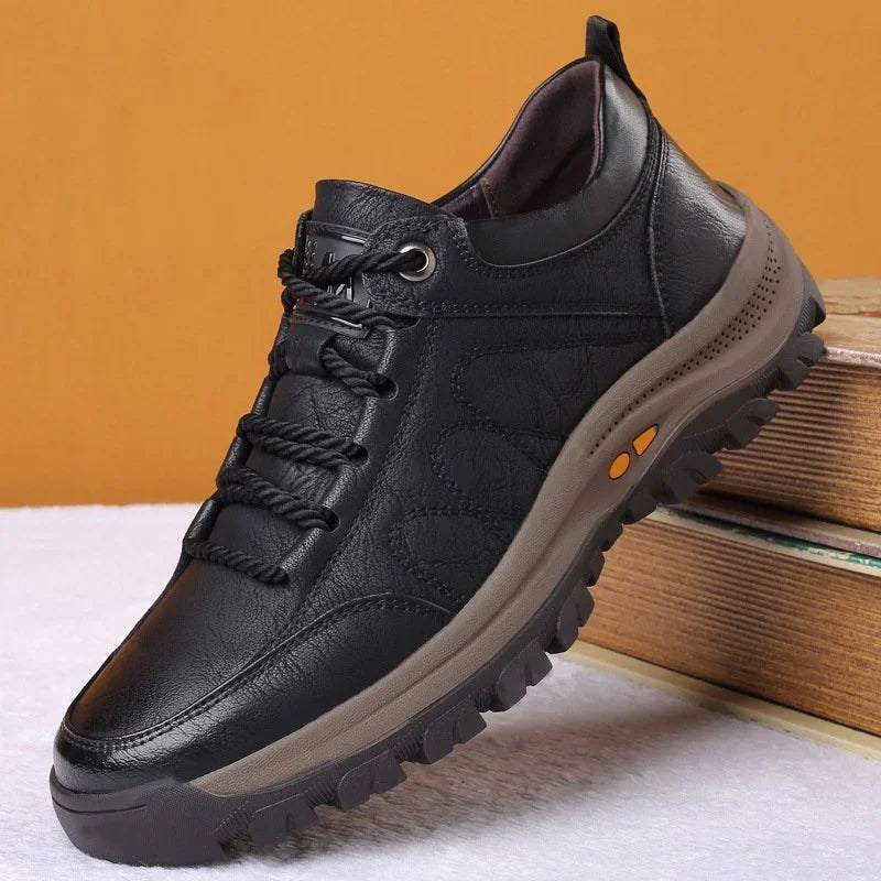 Ergonomic handmade leather dress shoes for men | Matt -4