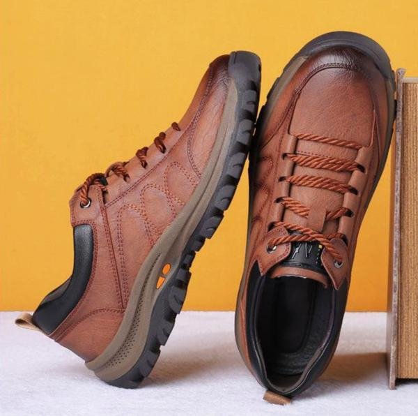 Ergonomic handmade leather dress shoes for men | Matt -7