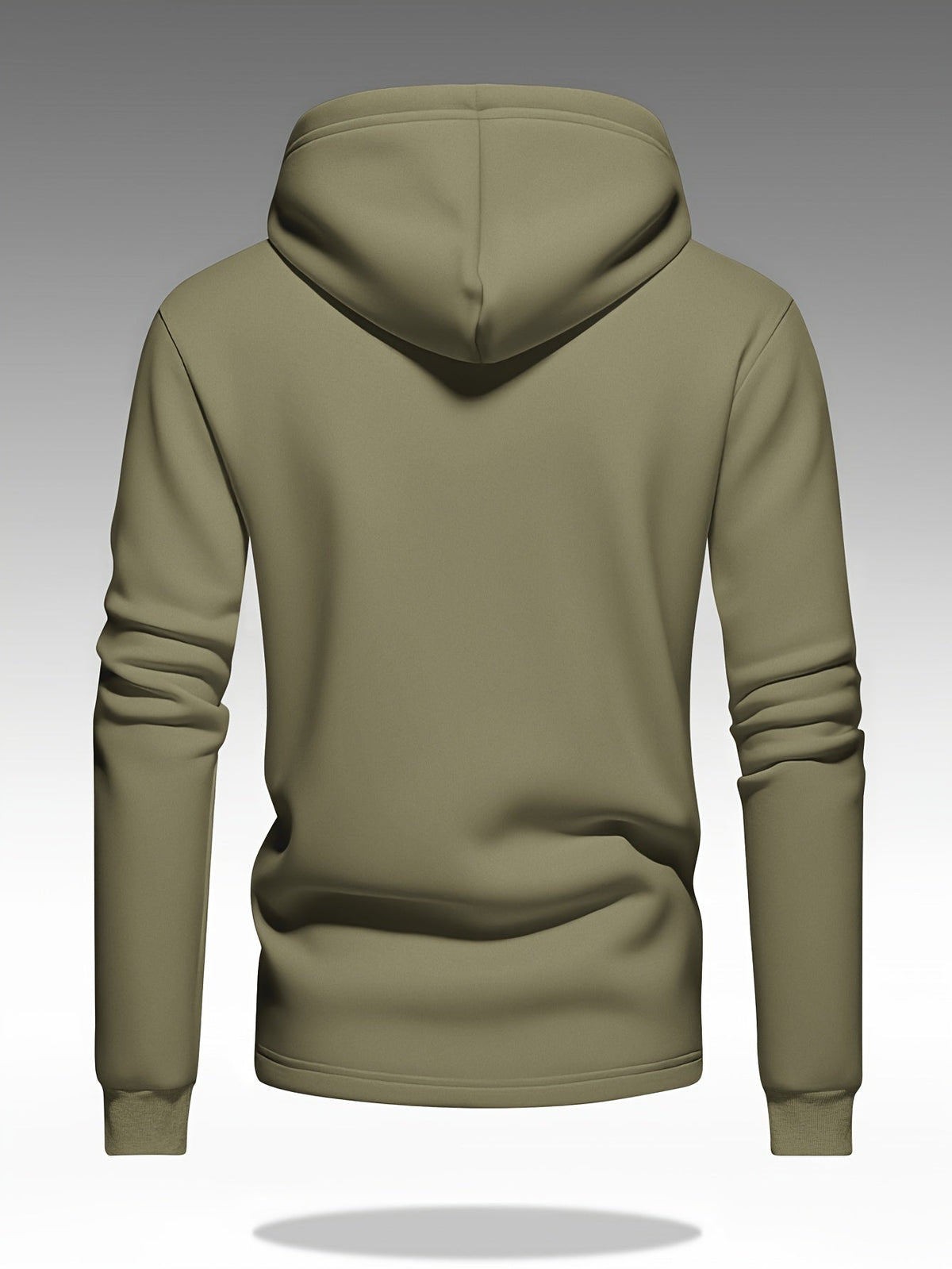 Veylan | Men's Button Front Hooded Jacket with Cargo Pockets
