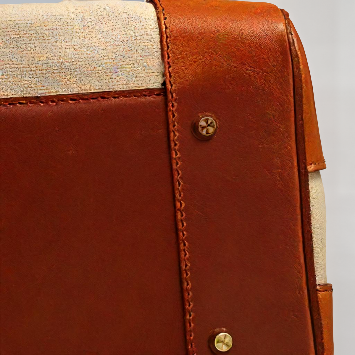 Fenwick | Women's Leather Canvas Weekend Bag