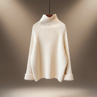 Soft-touch relaxed knit winter set for women | Christina -3