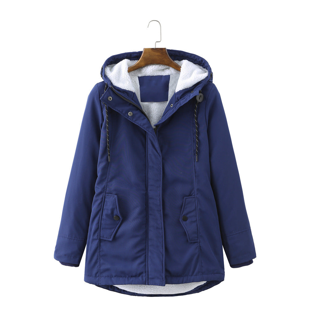 Cosy hooded everyday essential jacket for women | Lyra -4