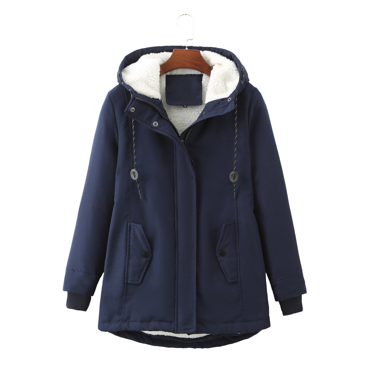 Cosy hooded everyday essential jacket for women | Lyra -2