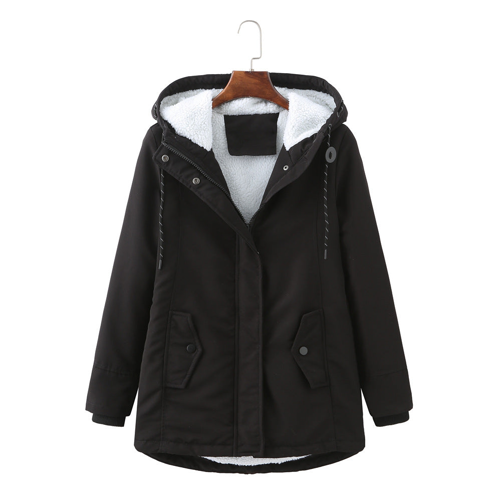 Cosy hooded everyday essential jacket for women | Lyra -1
