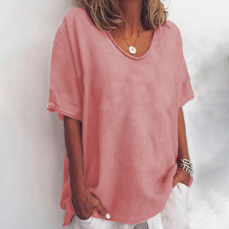Comfy loose-fit casual everyday top for women | Callie -5