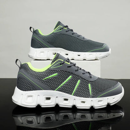 Performance adaptive-cushioning running trainers for men | AeroFlex -3