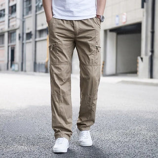 Classic relaxed cargo trousers for men | Hampton -7