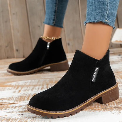 Genevieve | Women's Thick Sole Platform Ankle Boot