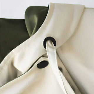Marivane | Women's Hooded Oversized Trench Coat with Pockets