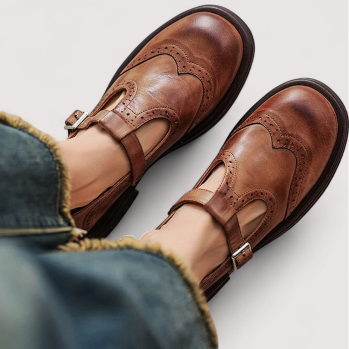 Orthopaedic mary jane everyday shoes for women | Valerie -5