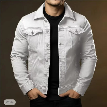 Marcellan | Men's Black Denim Jacket