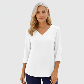 Elegant everyday casual blouse for women | Karen -2