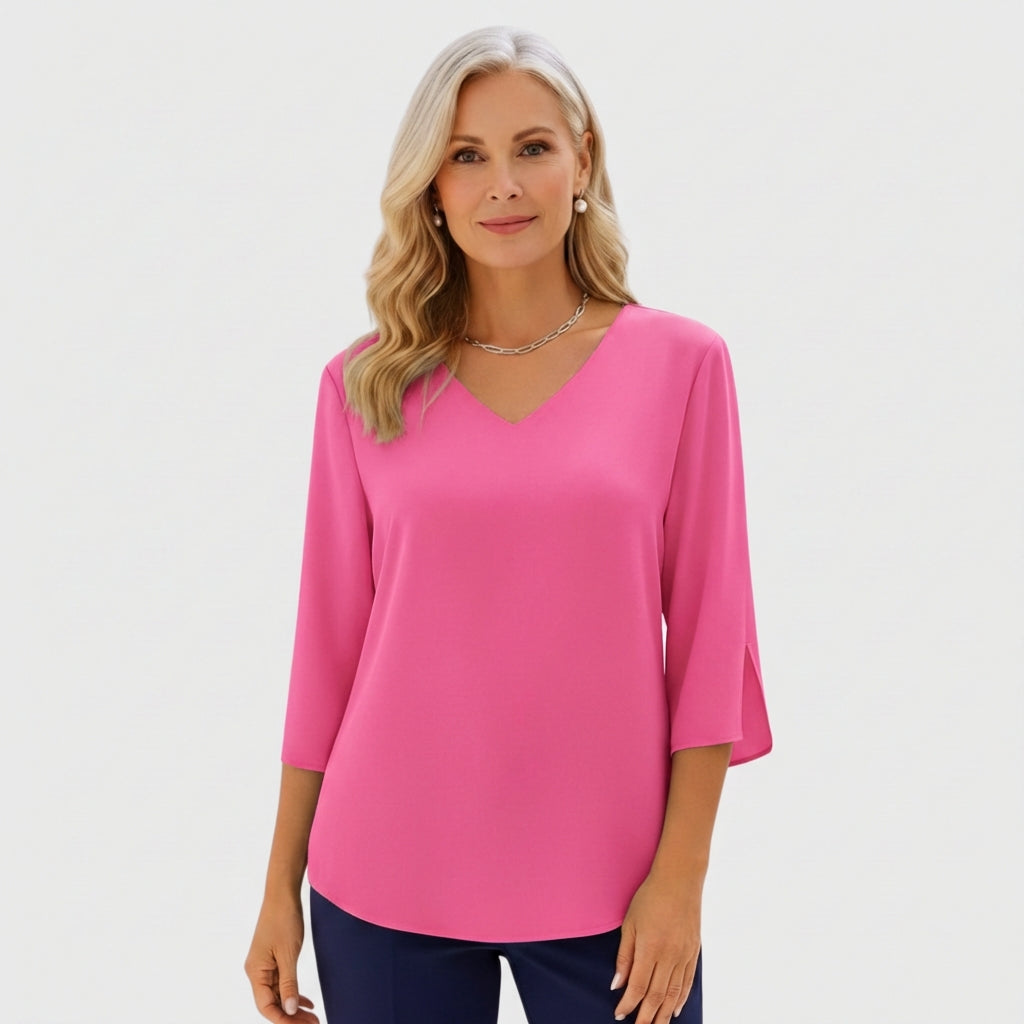 Elegant everyday casual blouse for women | Karen -5