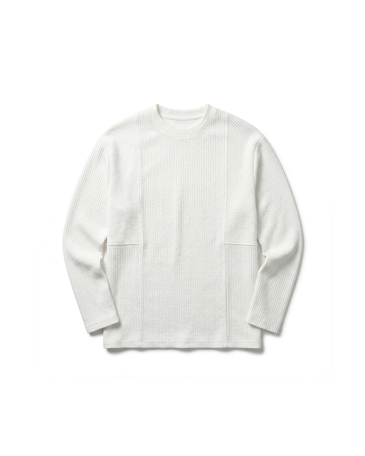 Classic long-sleeve crewneck everyday jumper for men | Bellmont -1