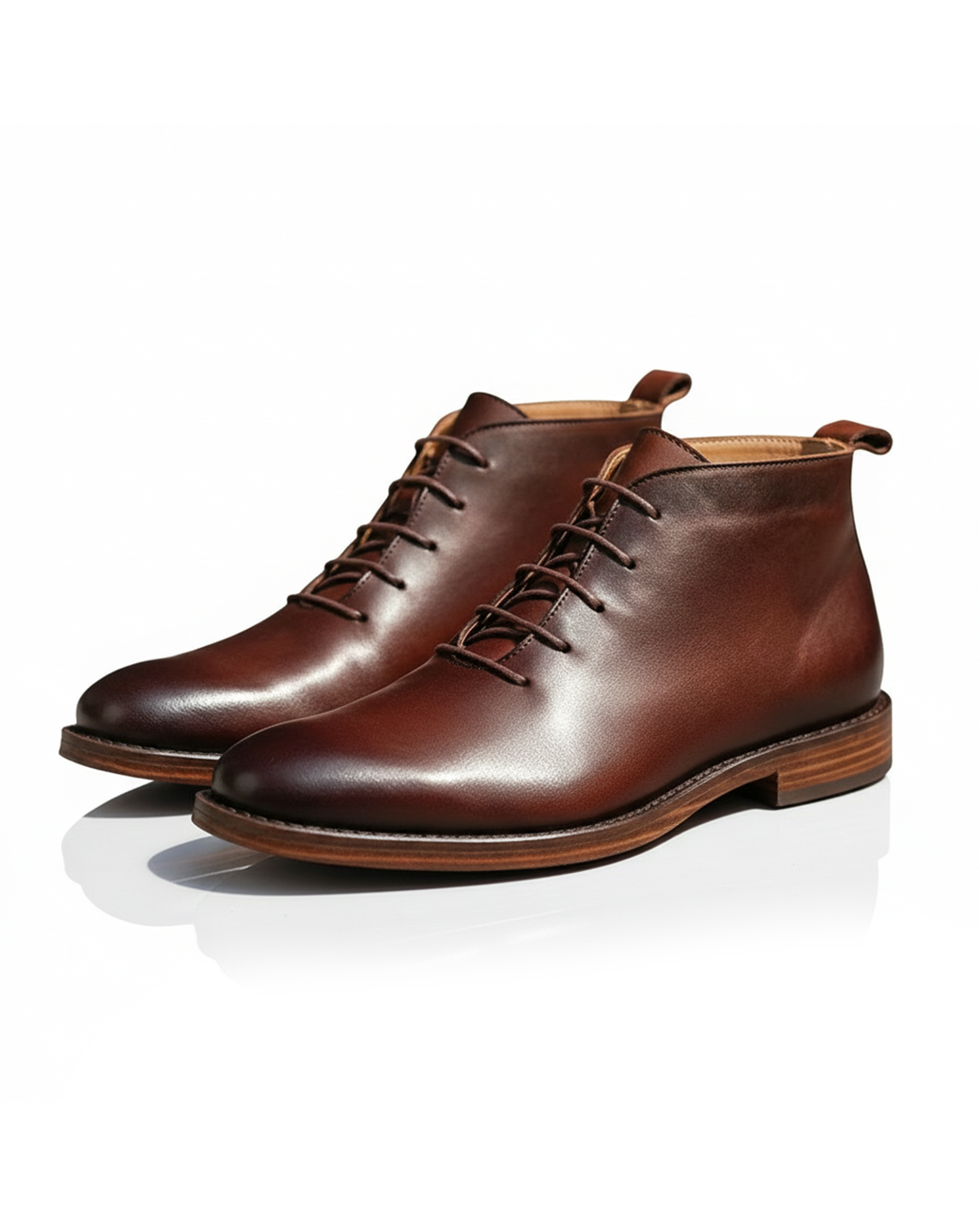 Full-grain leather Goodyear-welt boots for men | The Redwood -1