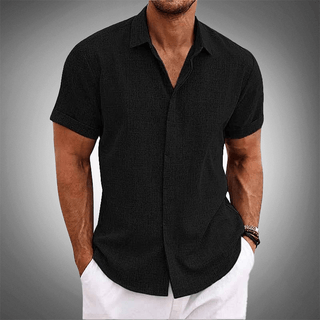 Classic everyday cotton casual shirt for men | Berreno -3