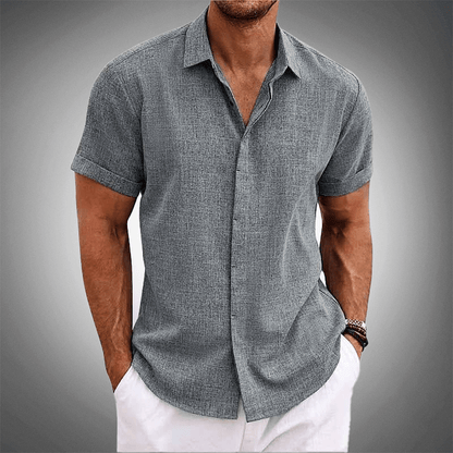 Classic everyday cotton casual shirt for men | Berreno -2