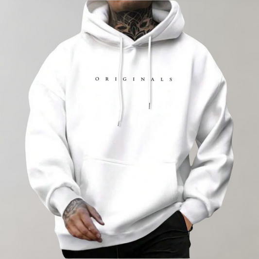 Originals print warm streetwear hoodie for men | Originals -1