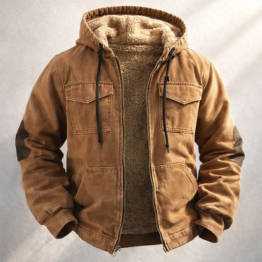 Outland Fleece Lined Hooded Jacket Men| Bravik