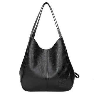 Vintage leather shoulder bag for women | Carmen -2