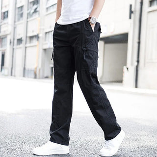 Classic relaxed cargo trousers for men | Hampton -8