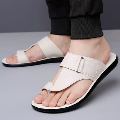 Classic leather everyday sandals for women | Ashmere -5