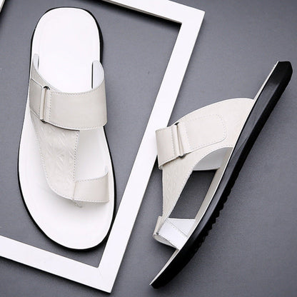 Classic leather everyday sandals for women | Ashmere -11