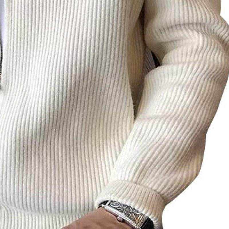 Thorwald | Men's Ribbed Zip Front Cardigan
