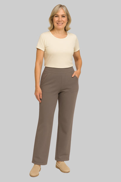 Comfortable elasticated everyday trousers for women | Klara -10
