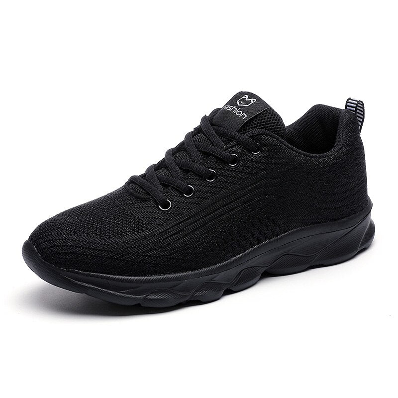 Maren | Women's Textured Lace Up Sneakers with Thick Sole