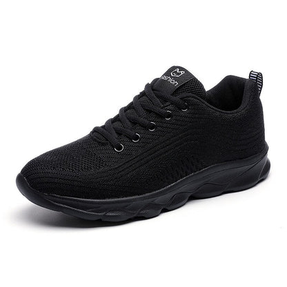 Maren | Women's Textured Lace Up Sneakers with Thick Sole
