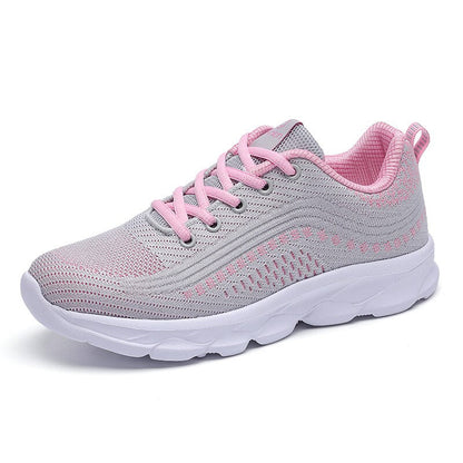 Maren | Women's Textured Lace Up Sneakers with Thick Sole