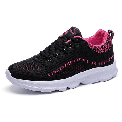 Maren | Women's Textured Lace Up Sneakers with Thick Sole